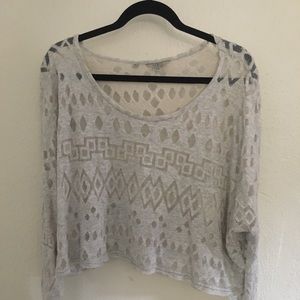 Long Sleeve Guess Top.